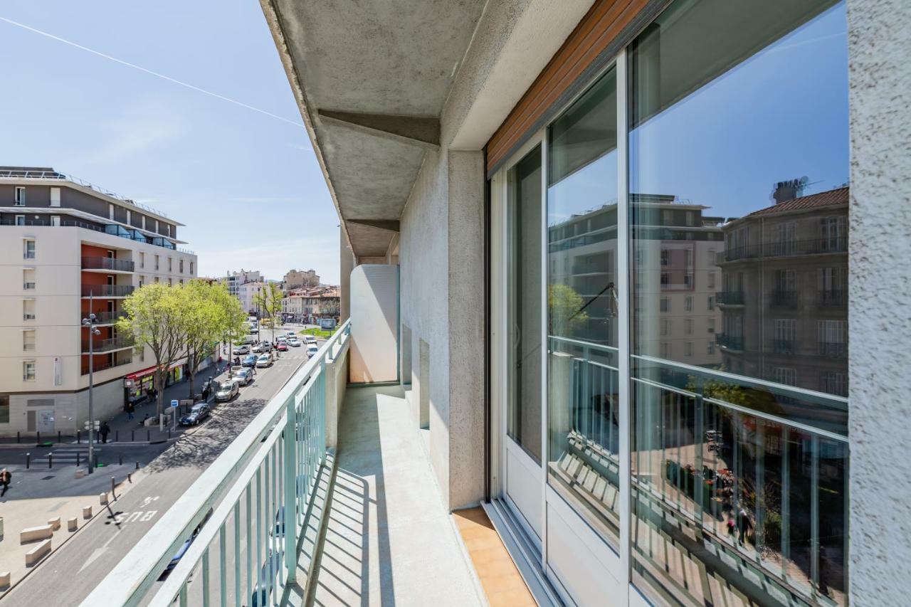 Teo Sud Les Balcons Du Nouveau Marseille, Lumineux, Spacieux Et Bien Equipe Экстерьер фото